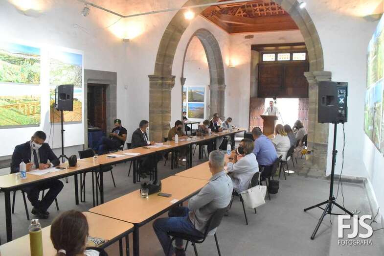 Imagen de una reciente sesión plenaria presencial del Ayuntamiento de Telde/Francisco Javier Santana.